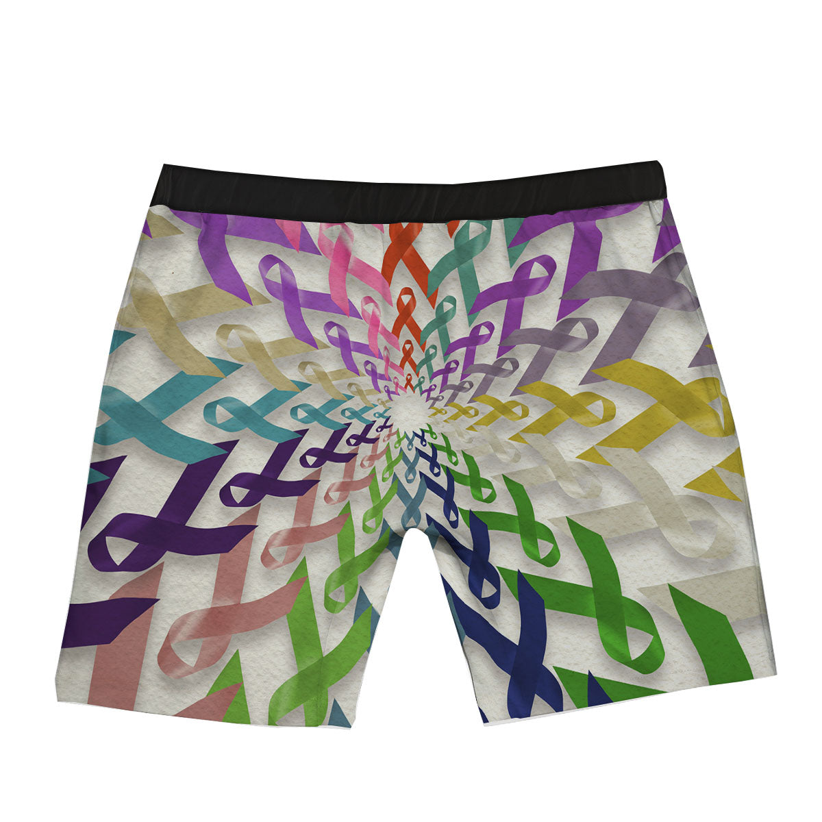 Awareness Mandala Cancer Print Boxer Briefs-grizzshop