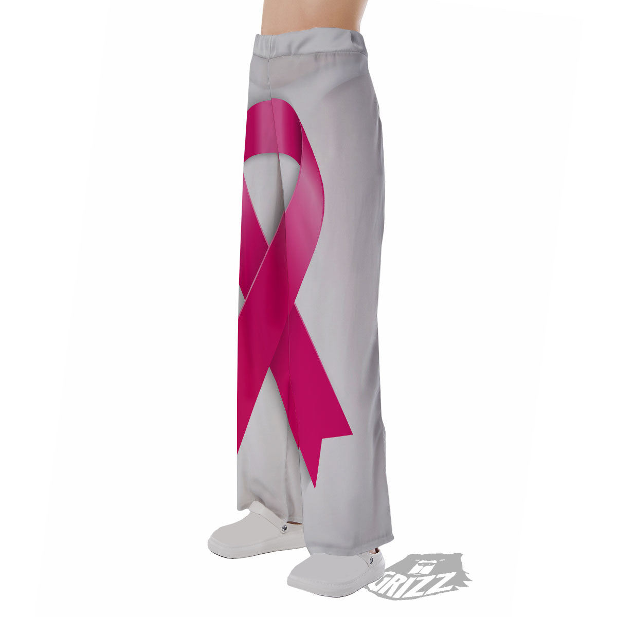 Awareness Ribbons Cancer Print Pajama Pants-grizzshop
