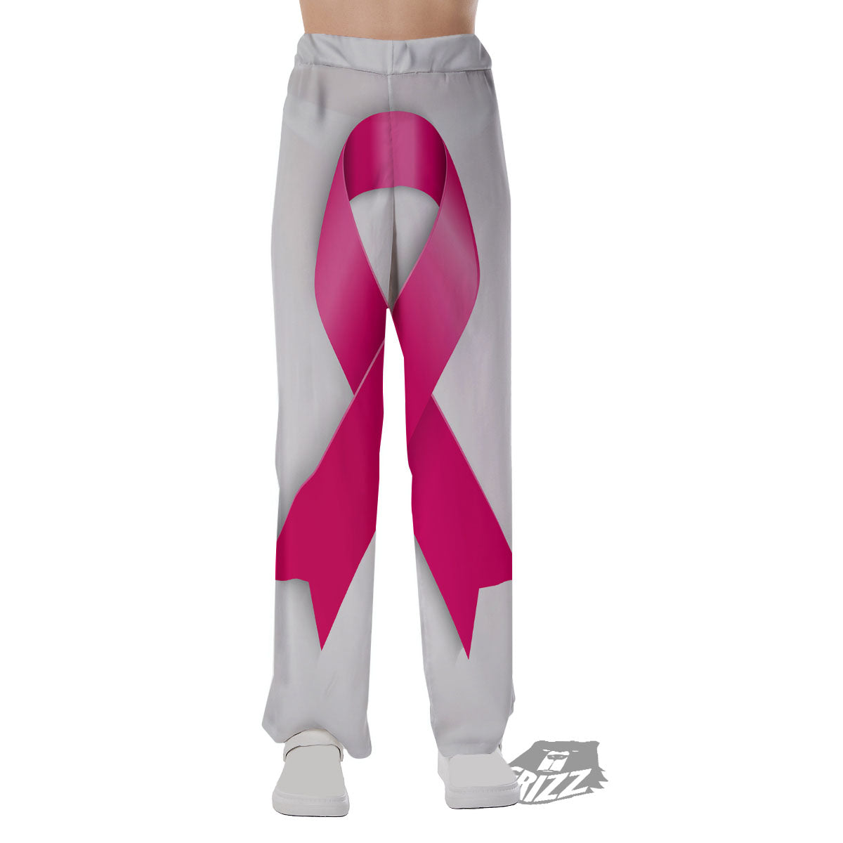 Awareness Ribbons Cancer Print Pajama Pants-grizzshop