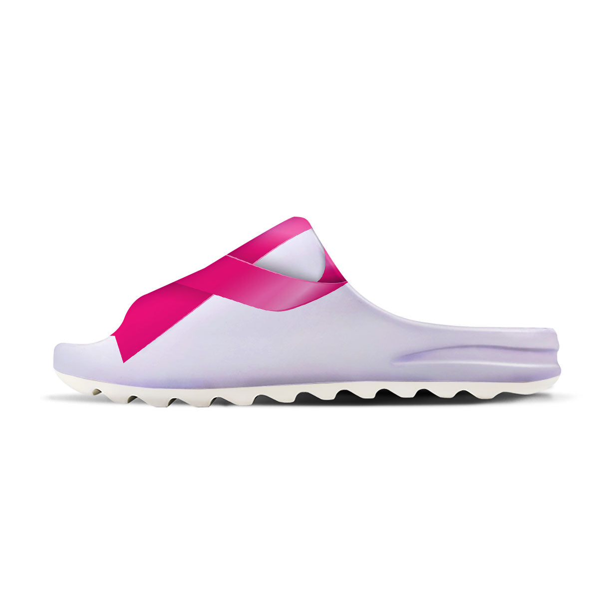 Awareness Ribbons Cancer Print Sandals-grizzshop