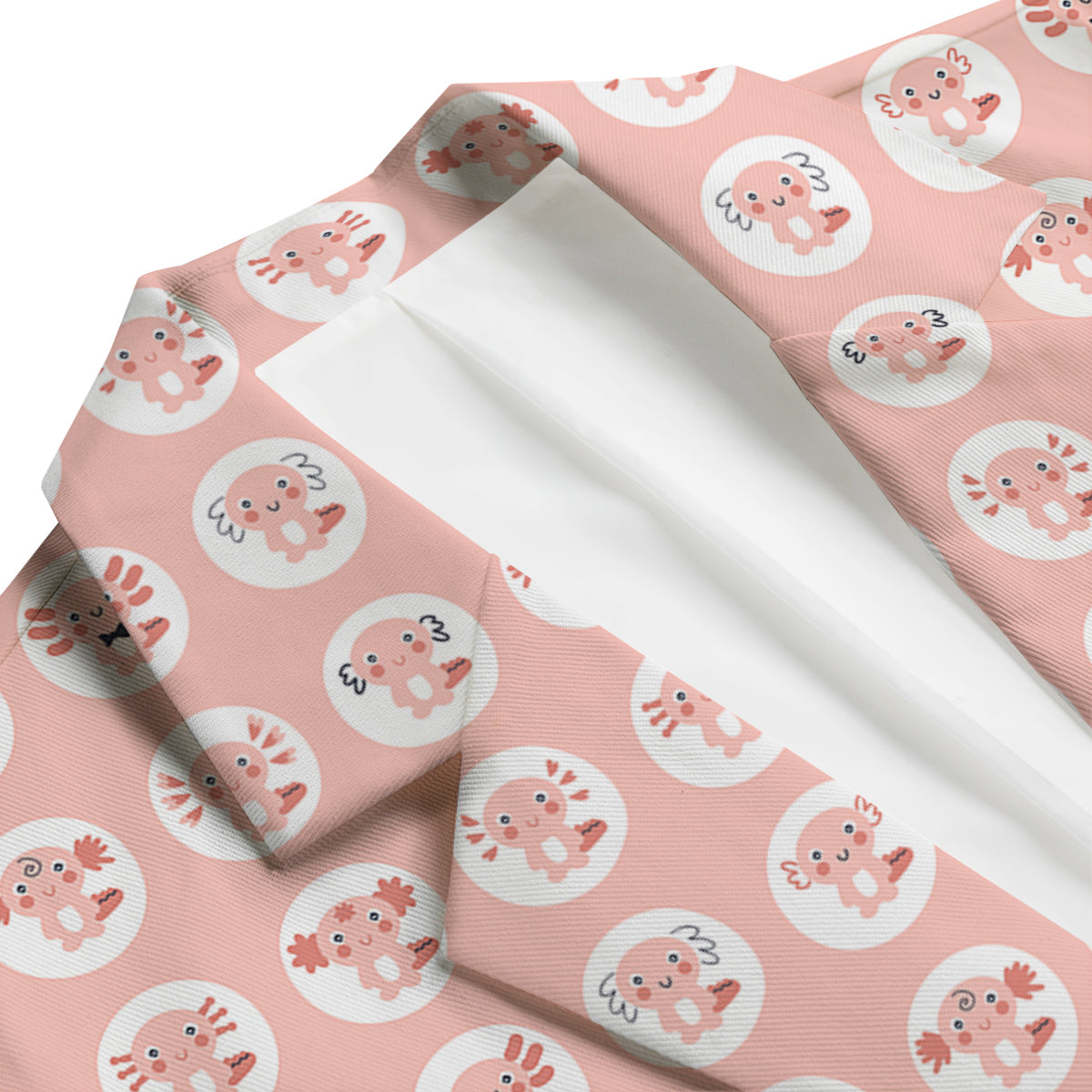 Axolotl Baby Print Pattern Men's Blazer-grizzshop