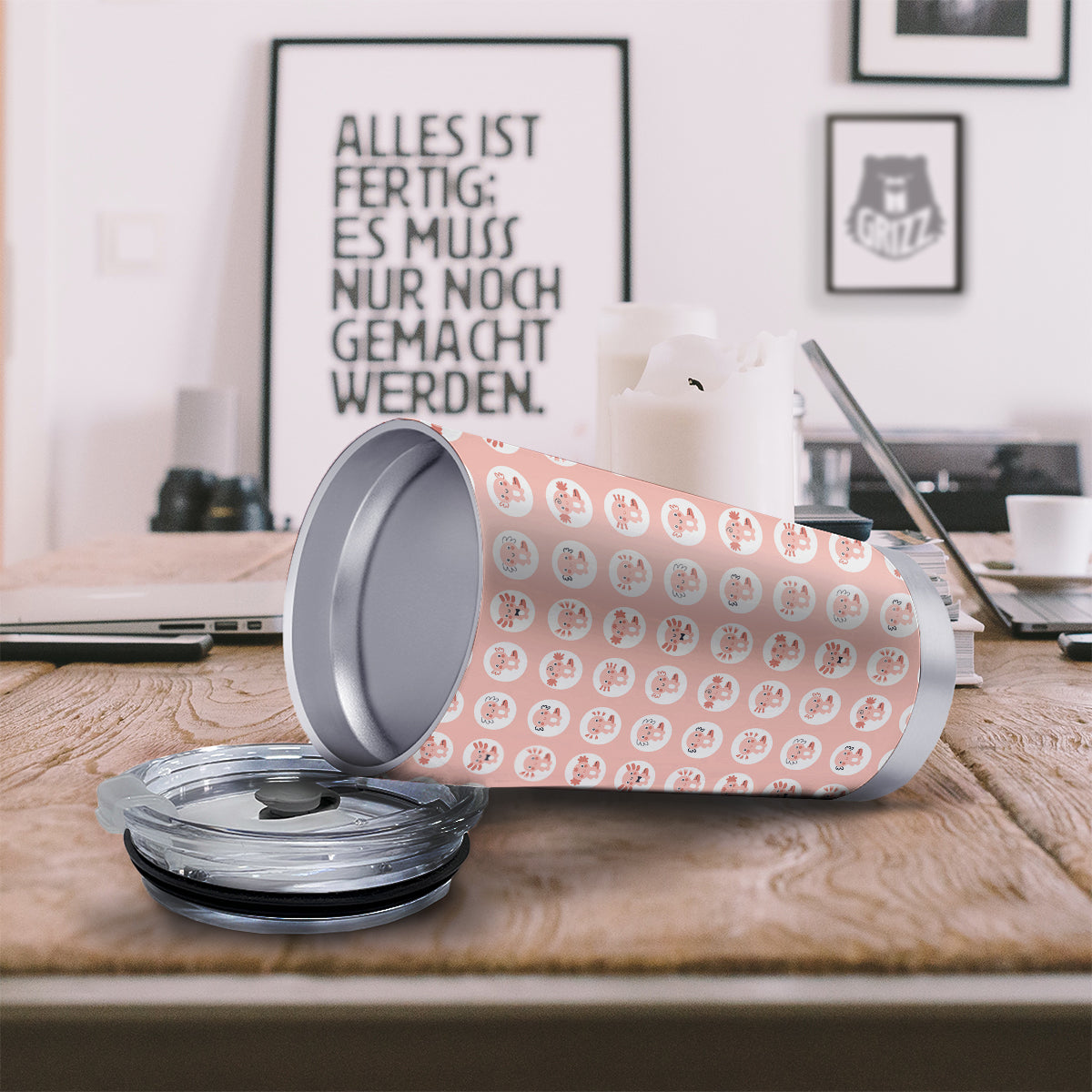 Axolotl Baby Print Pattern Tumbler-grizzshop