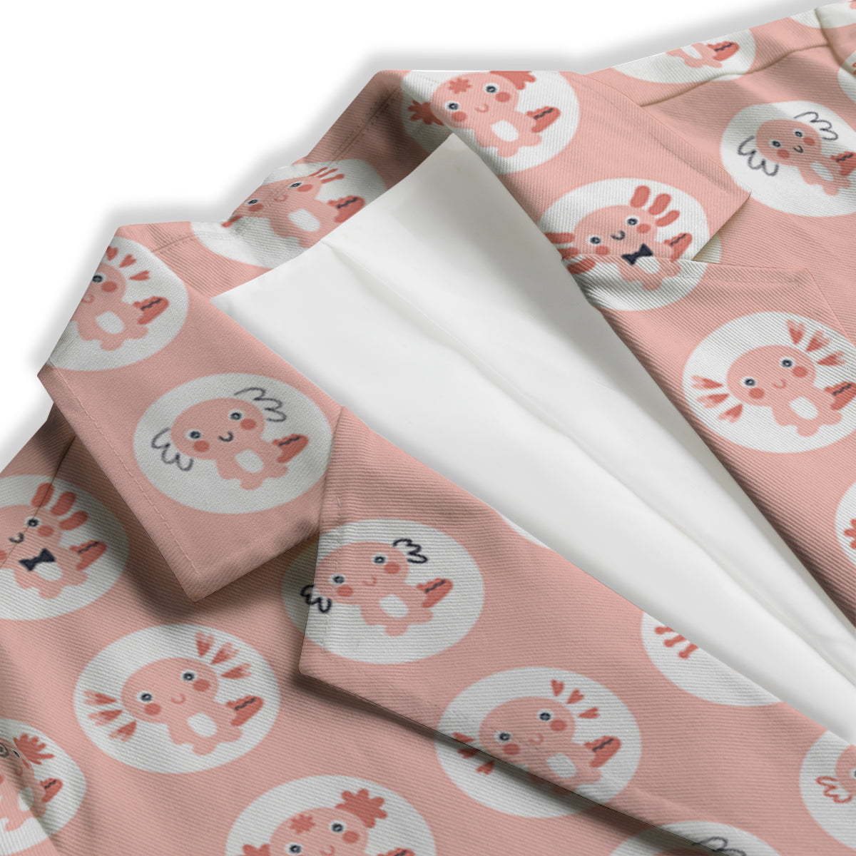 Axolotl Baby Print Pattern Women's Blazer-grizzshop