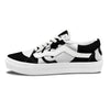 Axolotl White And Black Print Skate Shoes-grizzshop