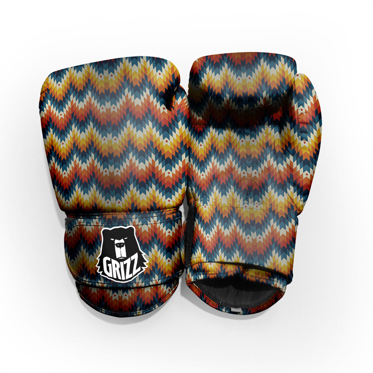 Aztec American Print Pattern Pro Boxing Glove