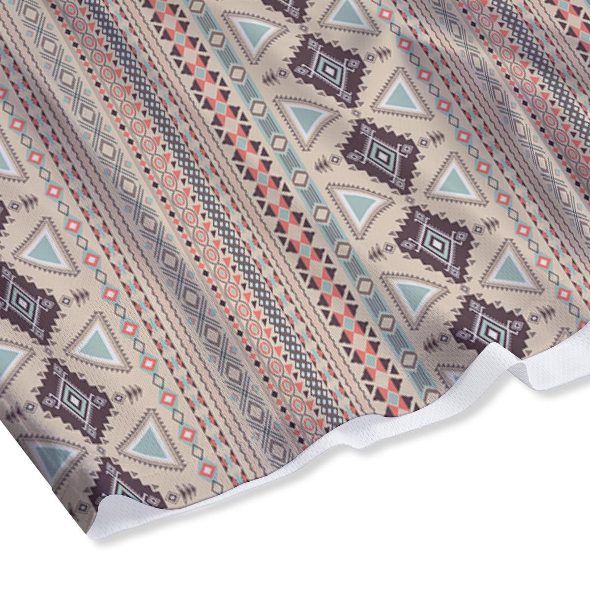 Buffalo Check Forest Green Print Pattern Mesh Shorts