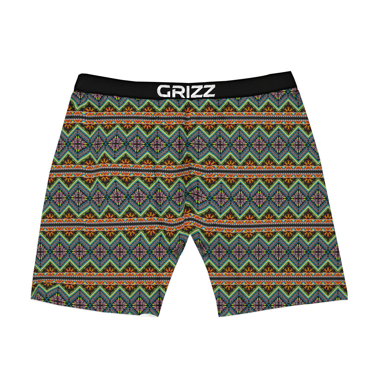 Aztec Boho Tribal Print Pattern Boxer Briefs-grizzshop