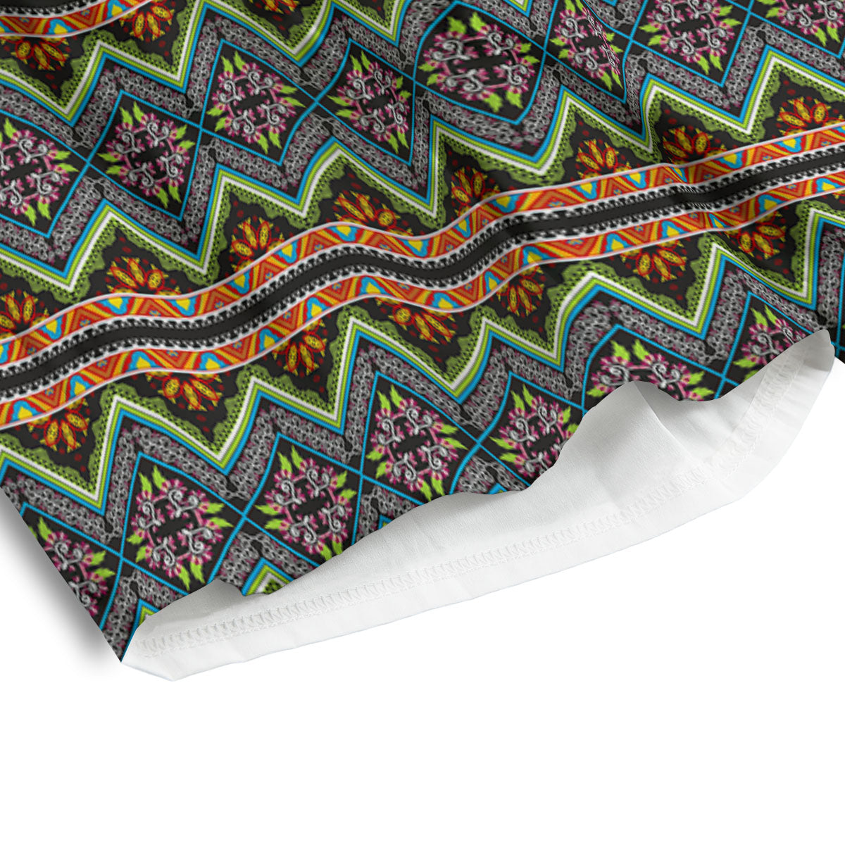Aztec Boho Tribal Print Pattern Men's Athletic Shorts