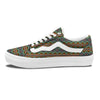 Aztec Boho Tribal Print Pattern Skate Shoes-grizzshop