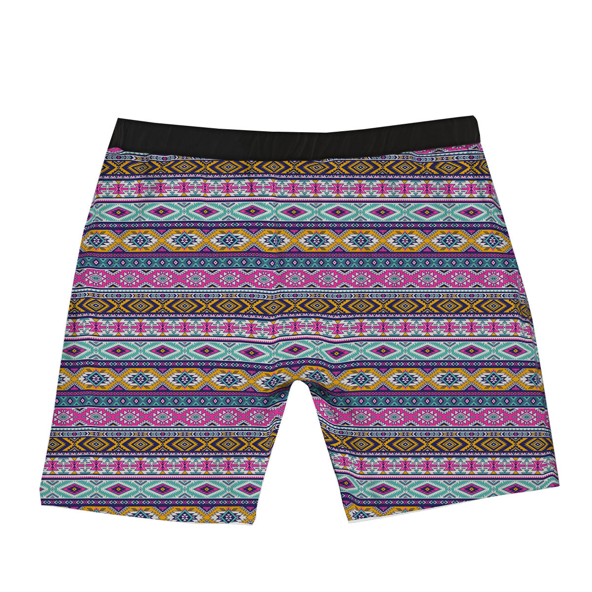 Aztec Bright Colors Print Pattern Boxer Briefs-grizzshop