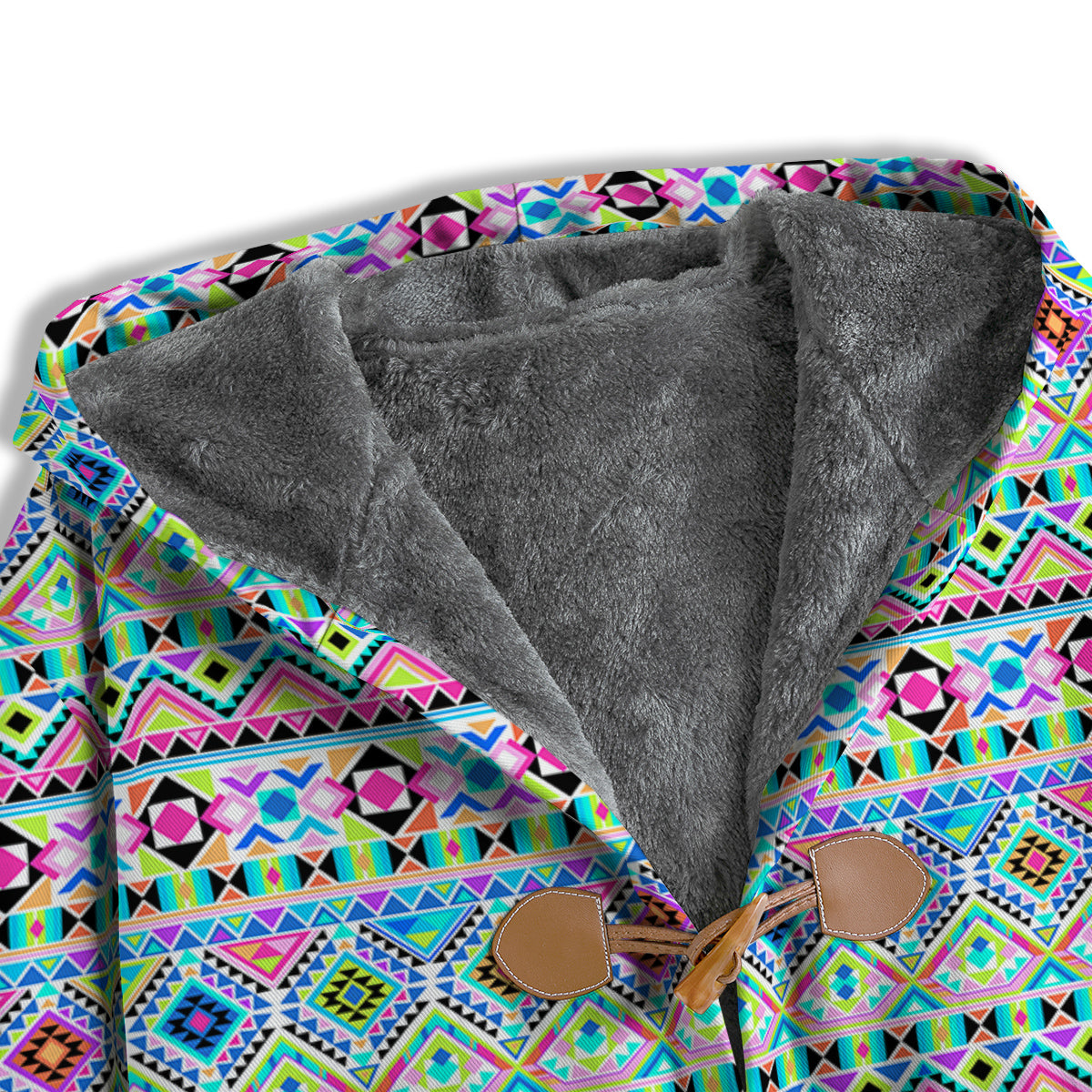 Aztec Colorful Print Pattern Men's Windbreaker Jacket-grizzshop