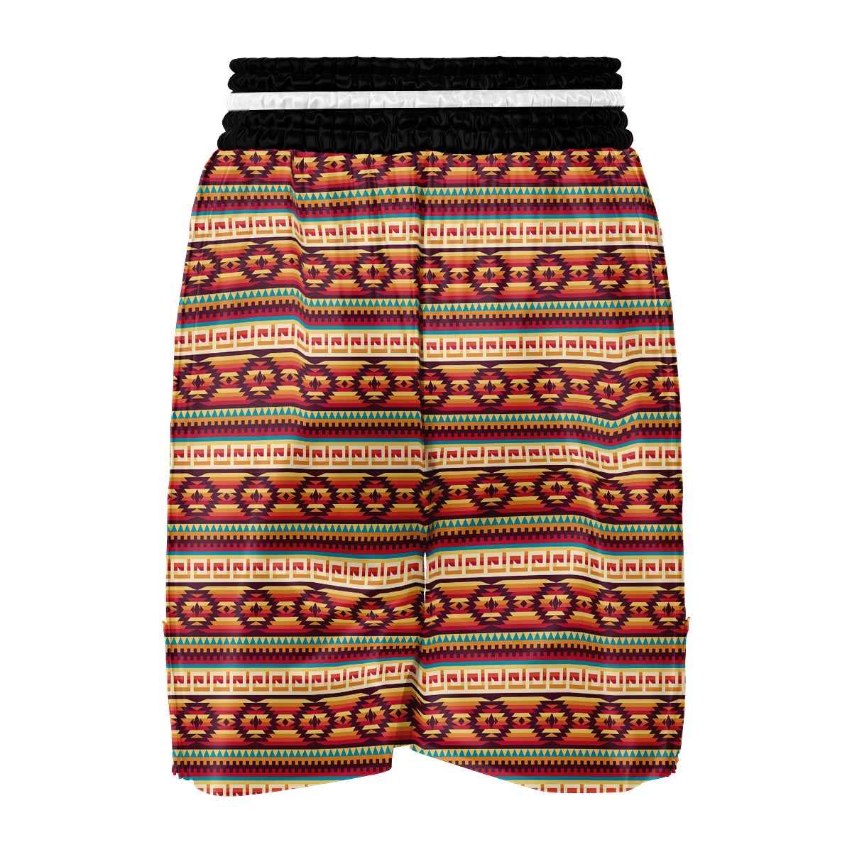 Aztec Native American Tribal Navajo Indians Print Boxing Shorts-grizzshop
