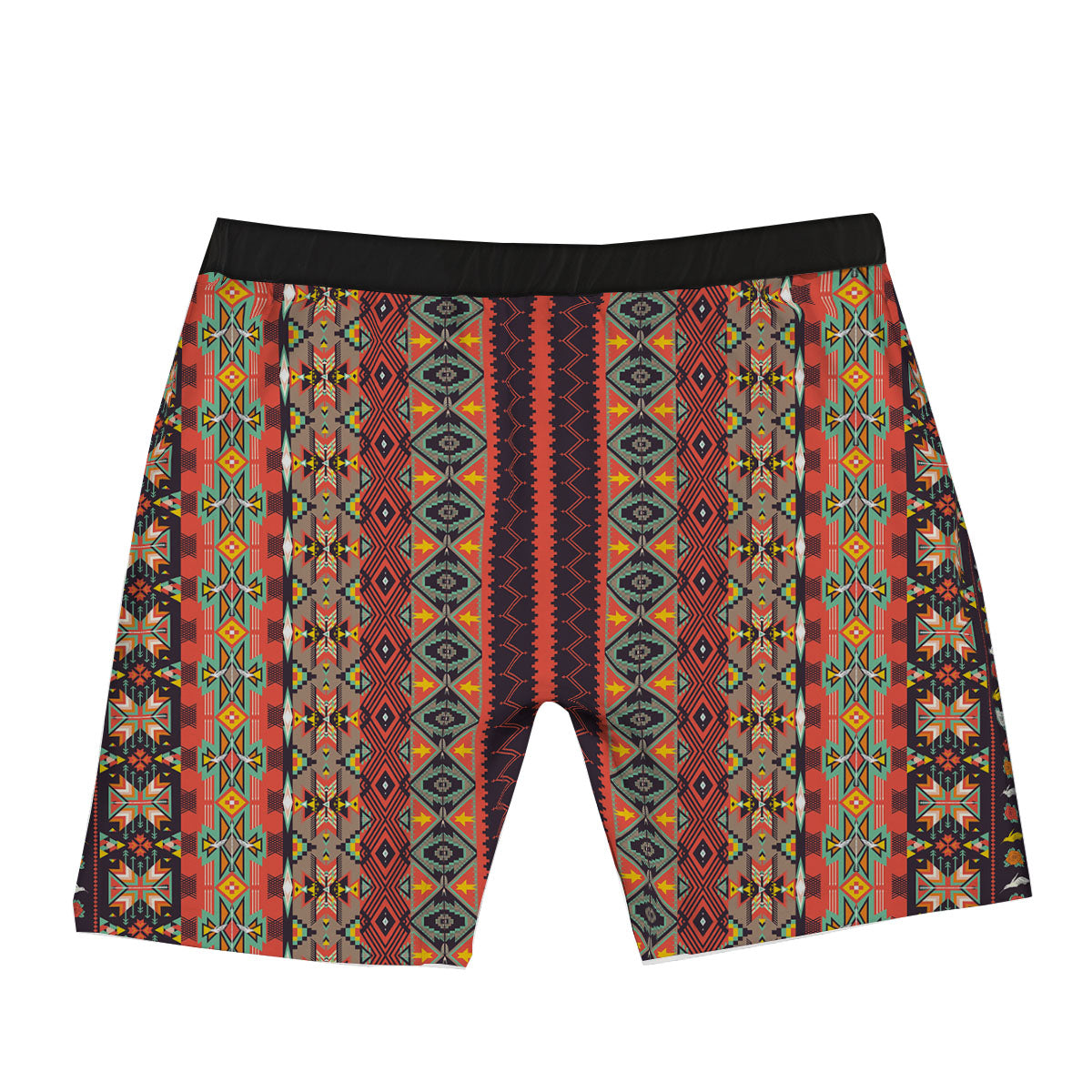 Aztec Native Tribal Print Pattern Boxer Briefs-grizzshop