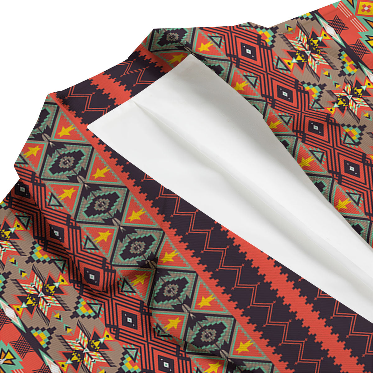 Aztec Native Tribal Print Pattern Men's Blazer-grizzshop