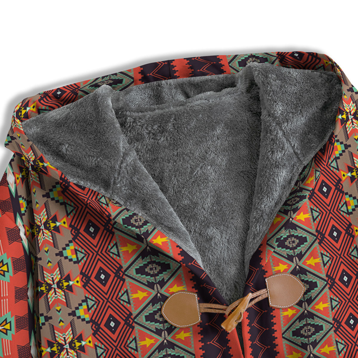 Aztec Native Tribal Print Pattern Men's Windbreaker Jacket-grizzshop