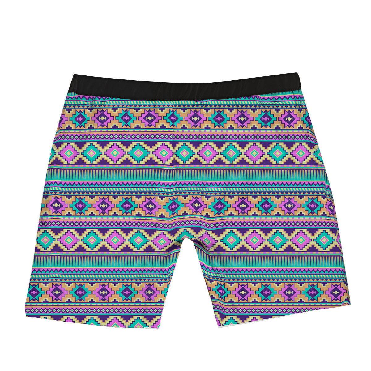 Aztec Neon Native Print Pattern Boxer Briefs-grizzshop