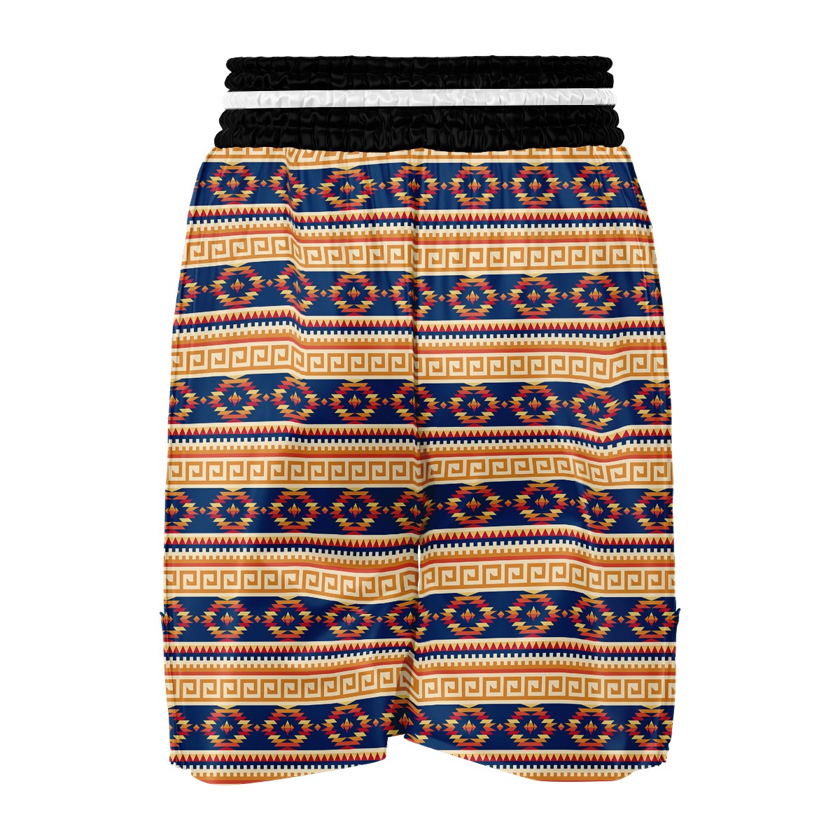 Aztec Tribal Indians Navajo Native American Print Boxing Shorts-grizzshop