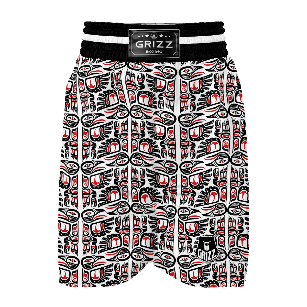 Aztec Tribal Native American Indians Navajo Boxing Shorts-grizzshop
