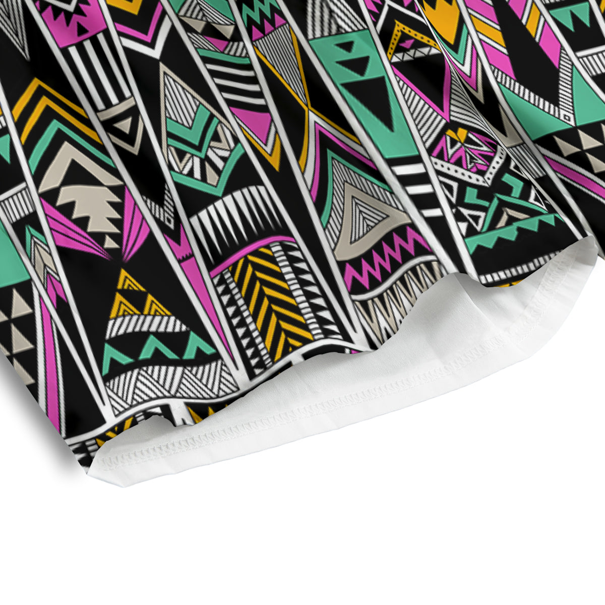 Aztec Tribal Vintage Print Pattern Men's Athletic Shorts