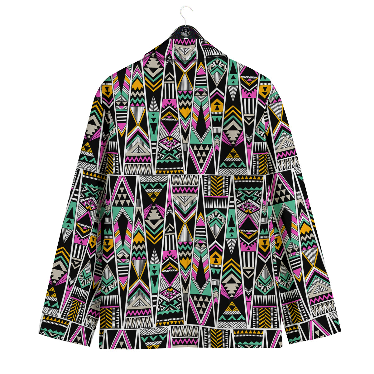 Aztec Tribal Vintage Print Pattern Men's Sport Coat-grizzshop