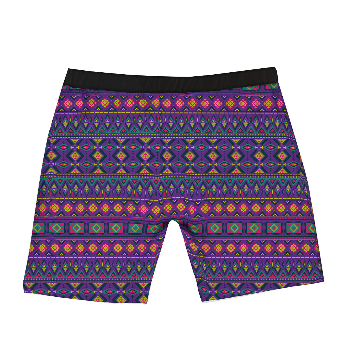 Aztec Trippy Neon Ethnic Print Boxer Briefs-grizzshop