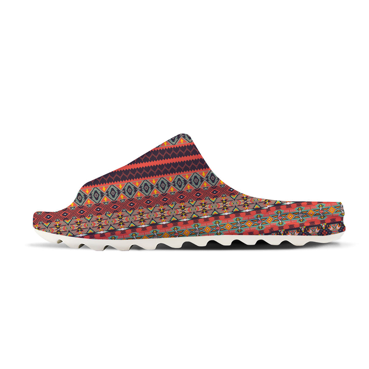 Aztec Native Tribal Print Pattern Sandals-grizzshop