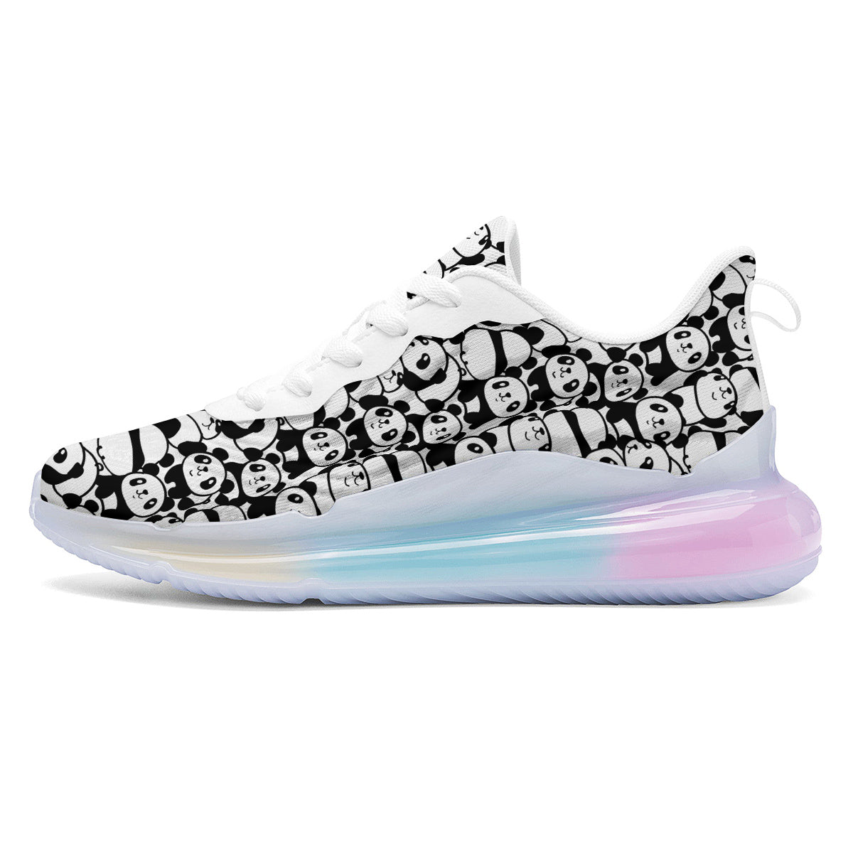 Baby Panda Cute Print Pattern Running Sneakers-grizzshop