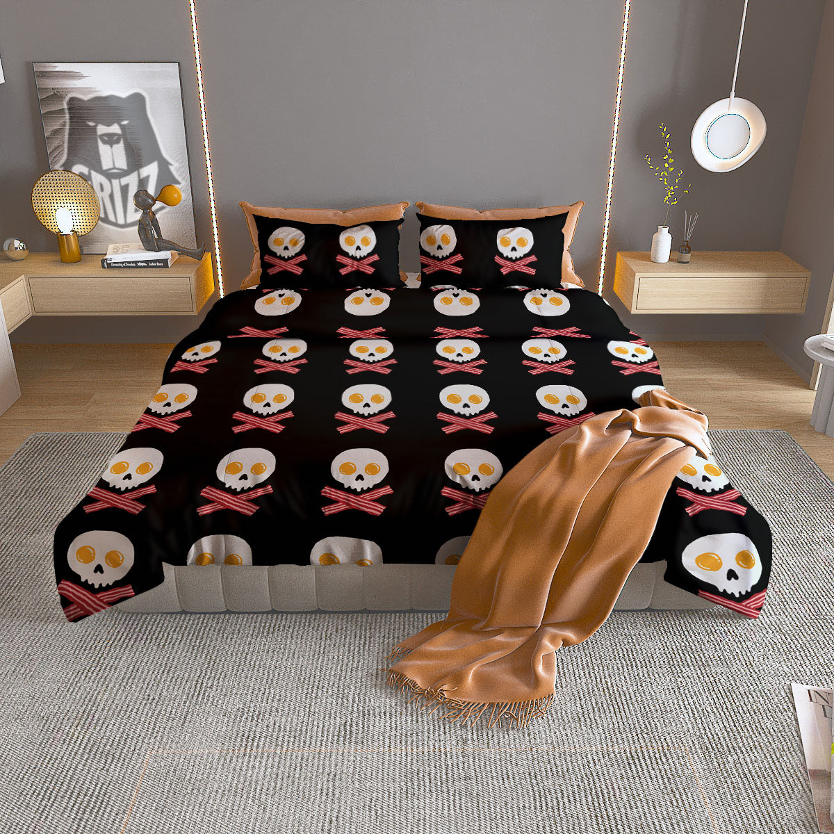 Aztec Tribal Vintage Print Pattern Duvet Cover Bedding Set