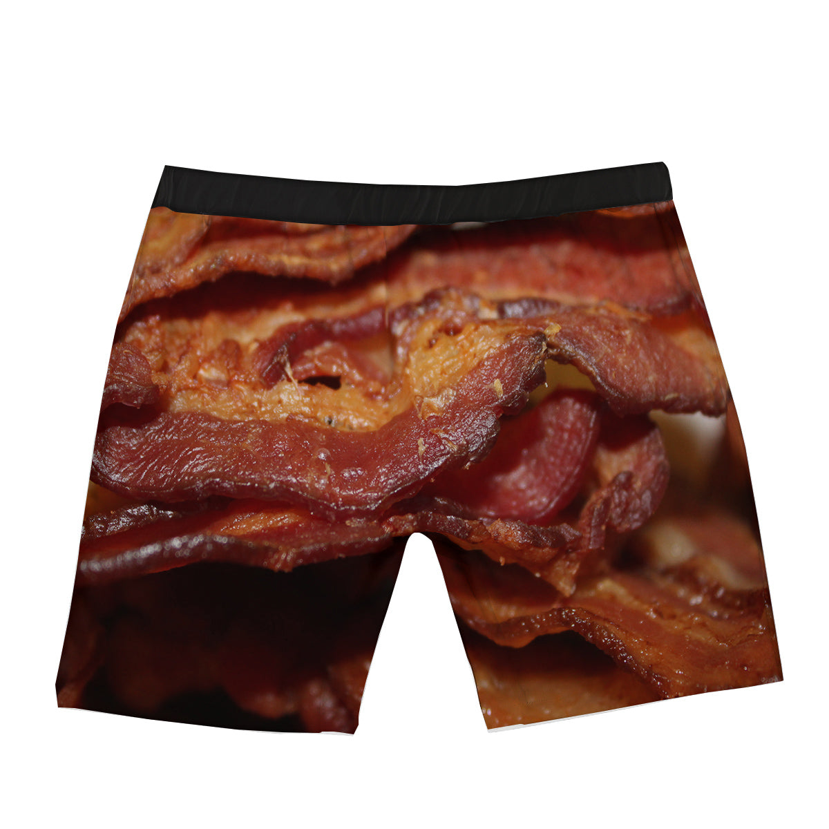 Bacon Crispy Print Boxer Briefs-grizzshop