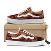 Bacon Crispy Print Skate Shoes-grizzshop