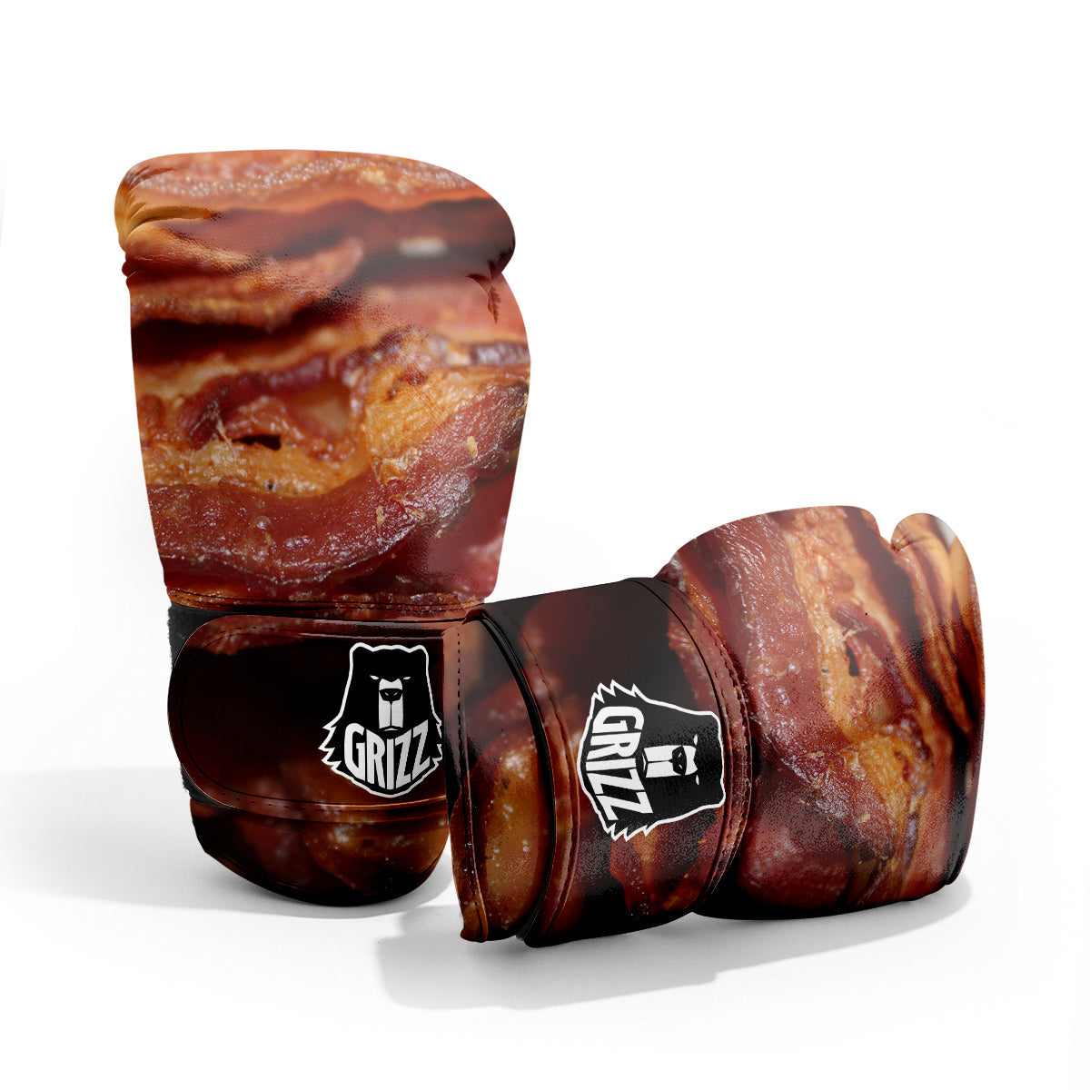 Bacon Crispy Print Pro Boxing Glove