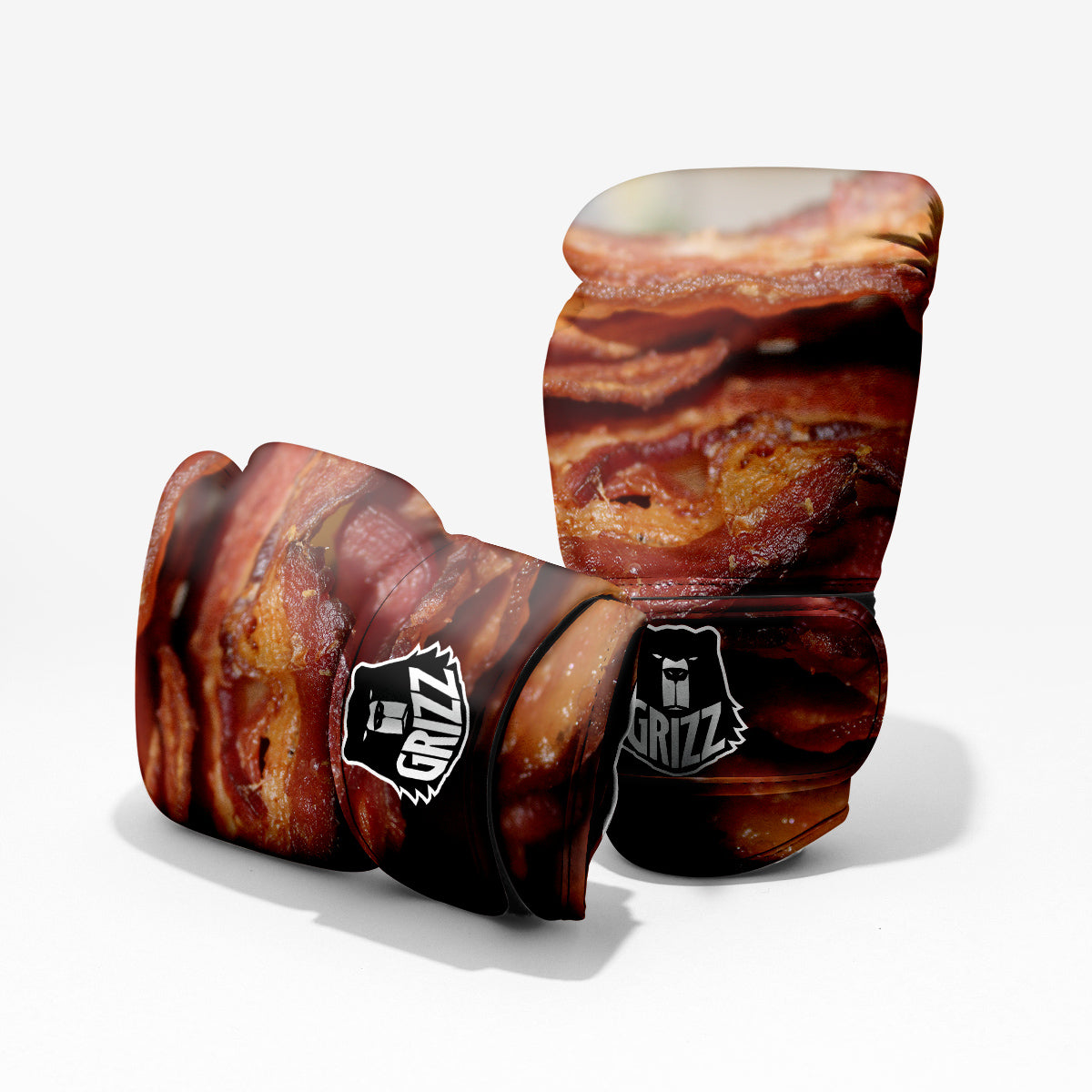 Bacon Crispy Print Pro Boxing Glove