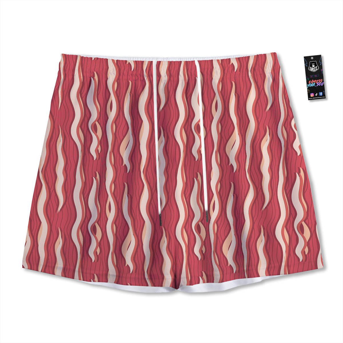 Camouflage Desert Print Mesh Shorts