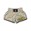 Bacteria Virus Print Pattern Muay Thai Boxing Shorts-grizzshop