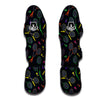 Badminton Colorful Pattern Print Muay Thai Shin Guards-grizzshop