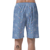 Badminton Cute Print Pattern Men's Shorts-grizzshop