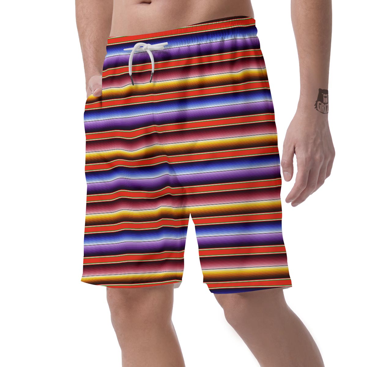 Baja Print Men's Shorts-grizzshop