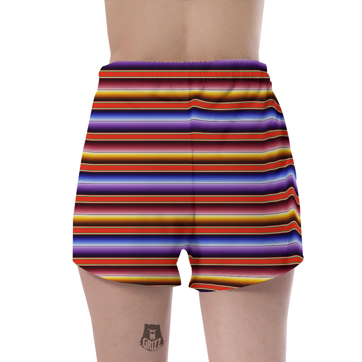 Baja Print Women's Shorts-grizzshop