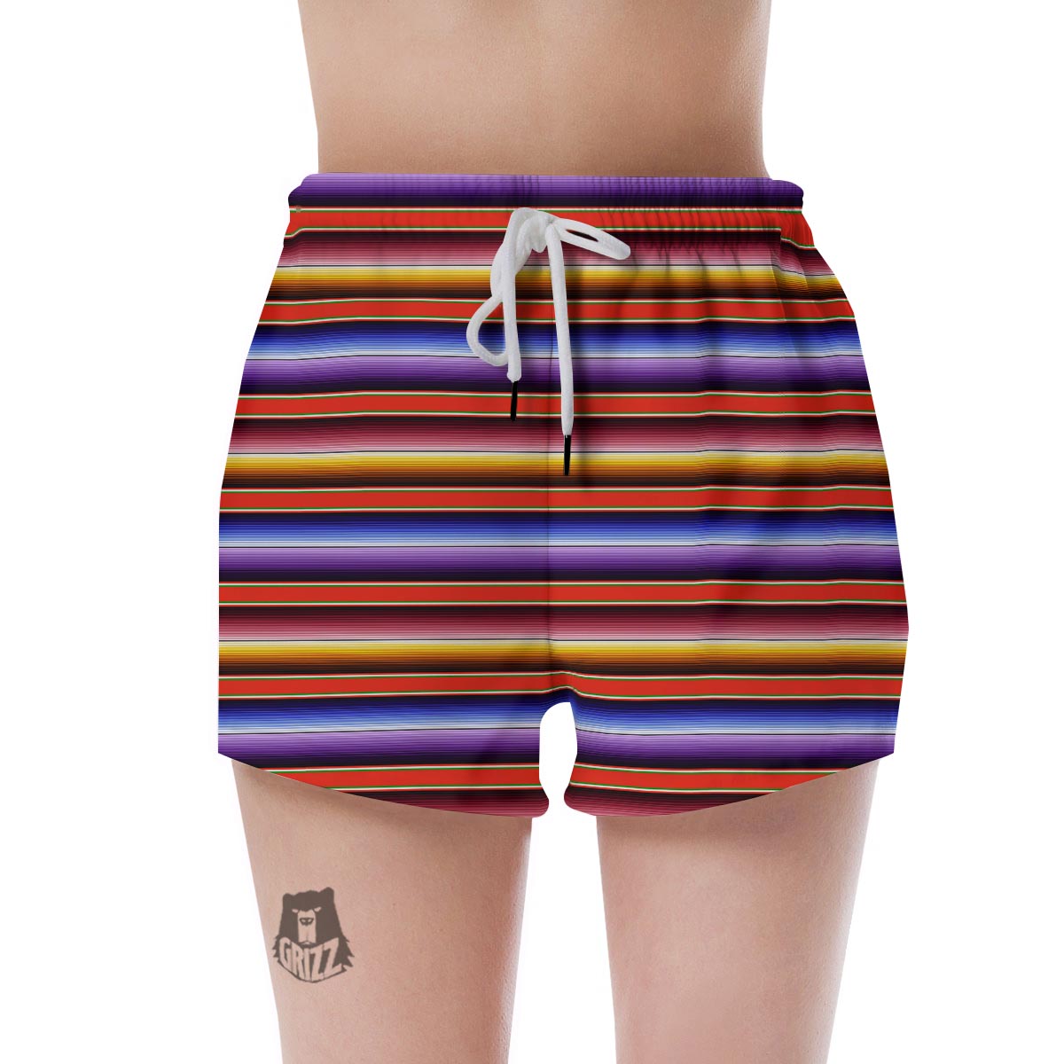 Baja Print Women's Shorts-grizzshop