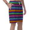 Baja Serape Print Men's Shorts-grizzshop