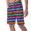 Baja Serape Print Men's Shorts-grizzshop