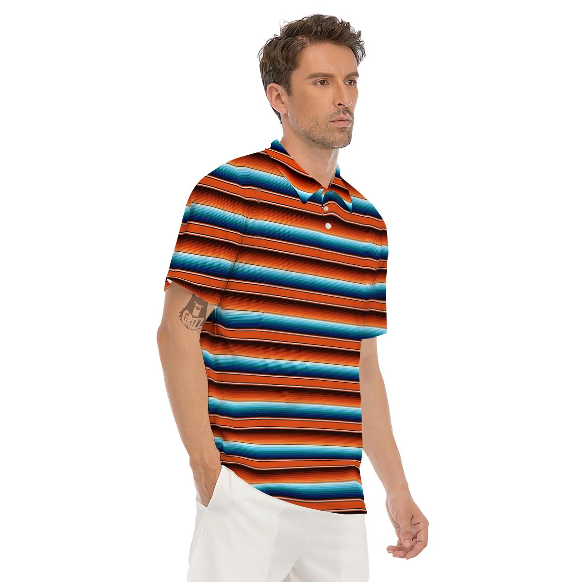 Baja Men's Golf Shirts-grizzshop