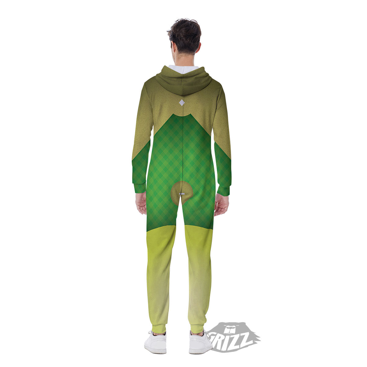 Ball And Softball Field Print Men's Jumpsuit-grizzshop