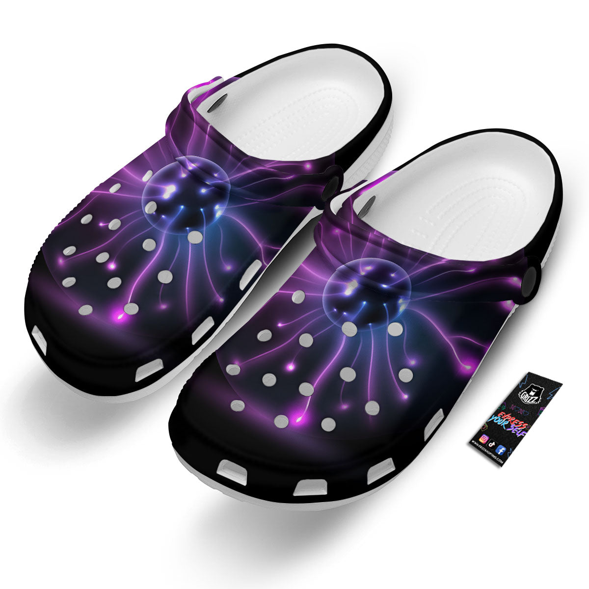 Ball Plasma Print Clog-grizzshop