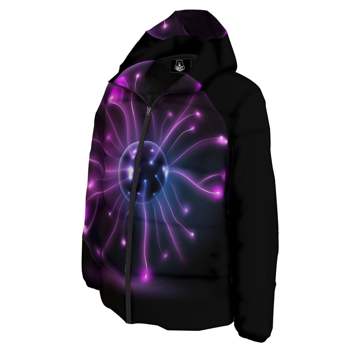 Ball Plasma Print Down Jacket-grizzshop