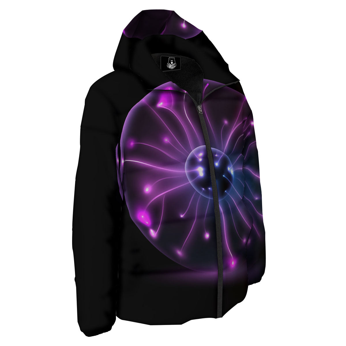 Ball Plasma Print Down Jacket-grizzshop