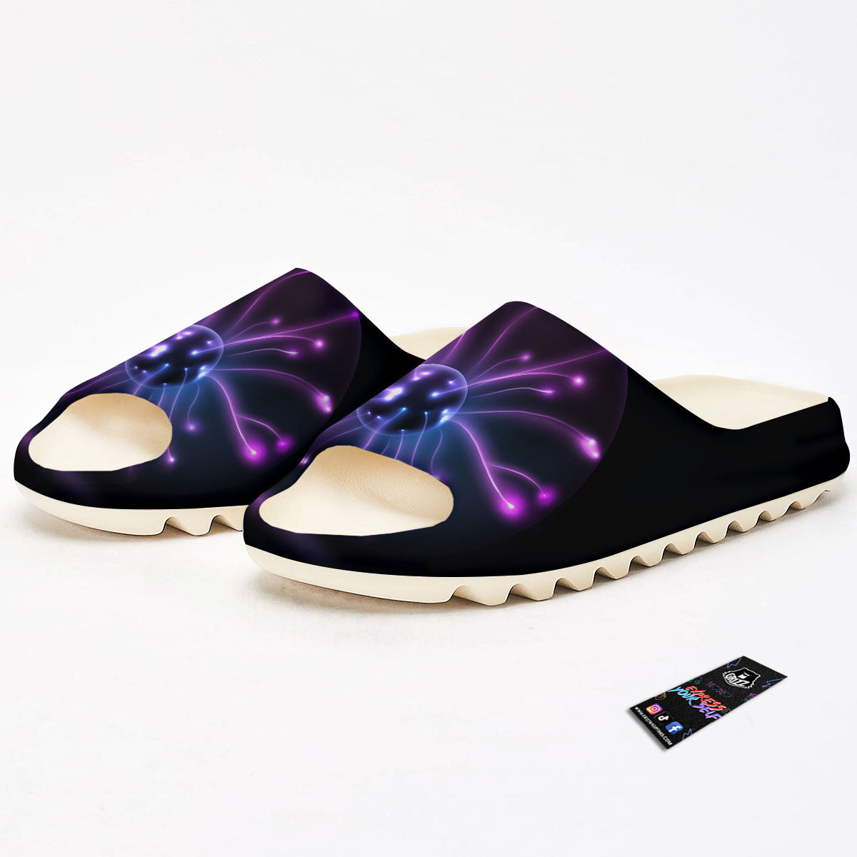 Ball Plasma Print Sandals-grizzshop
