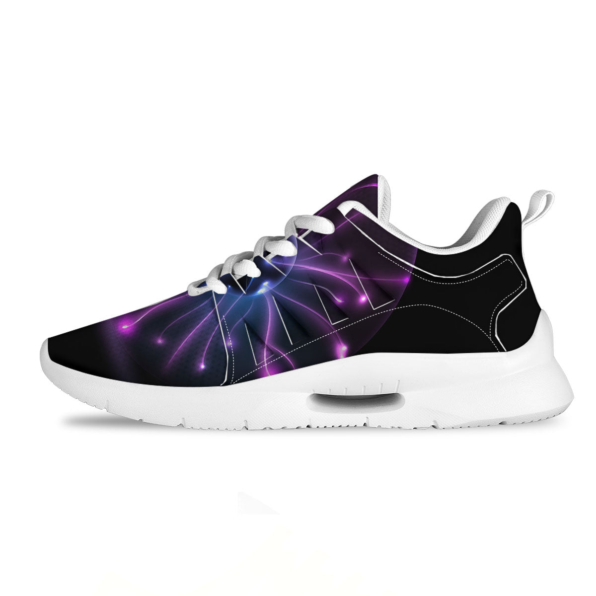 Ball Plasma Print Tennis Shoes-grizzshop