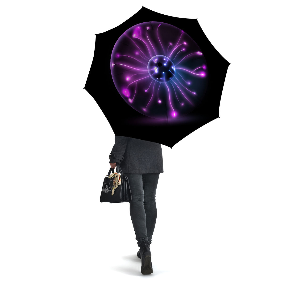 Ball Plasma Print Umbrella-grizzshop