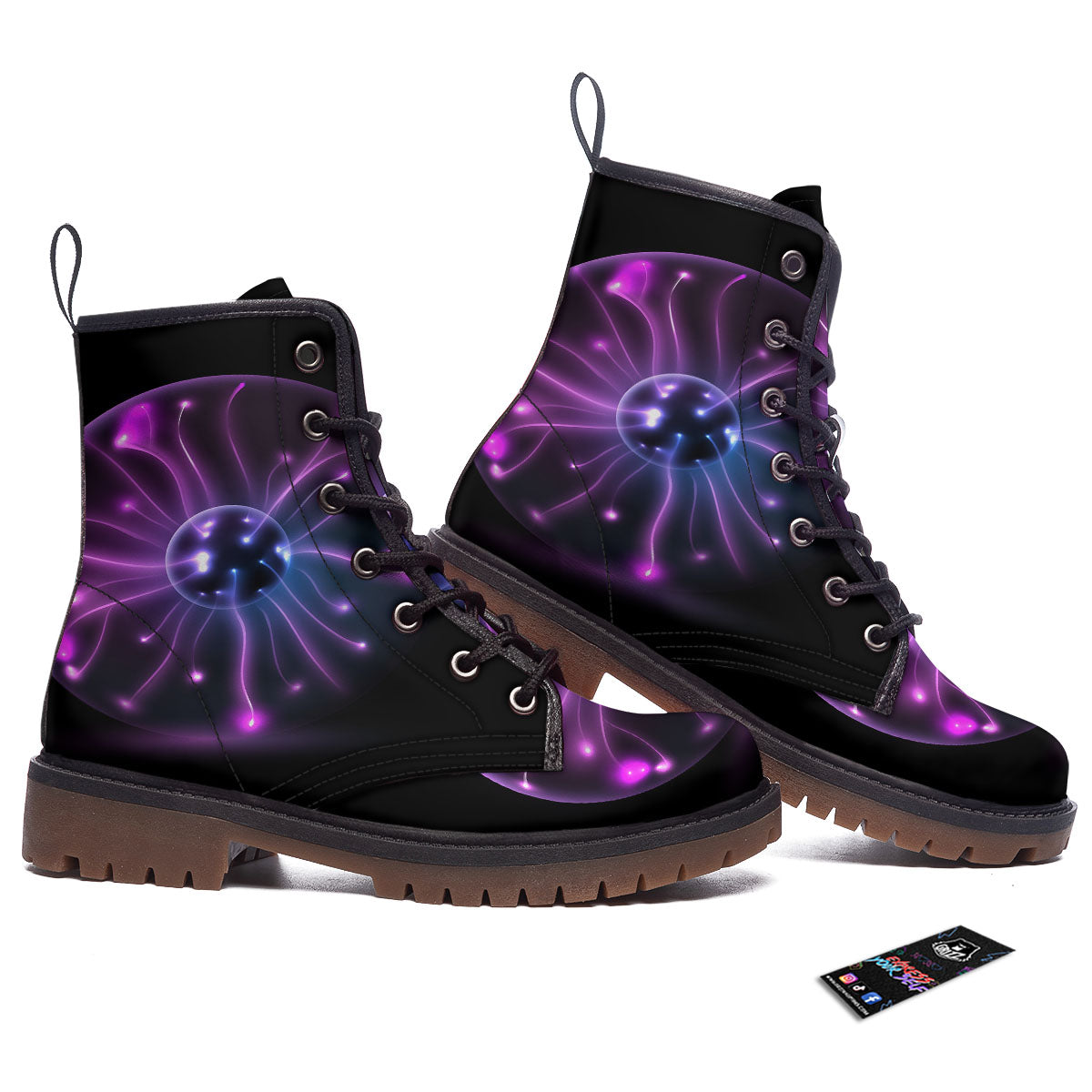 Ball Plasma Print Work Boots-grizzshop